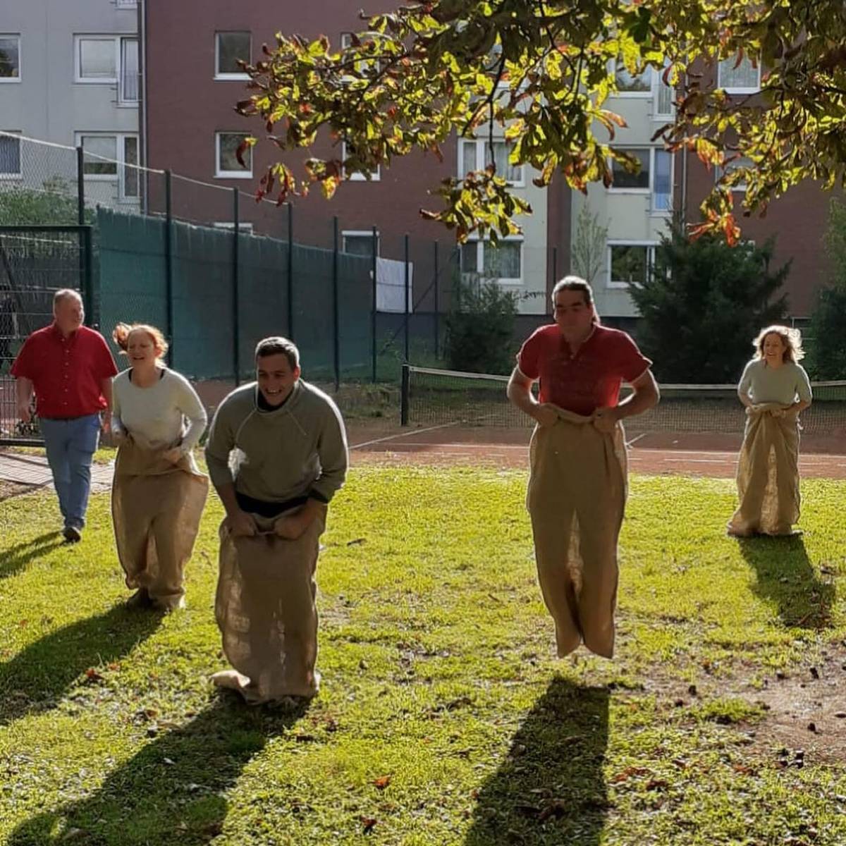 Sackhüpfen beim LTHC