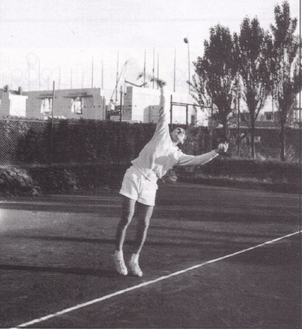 Platz 1 – die Anlage vor dem Einkreisen durch die Neubauten