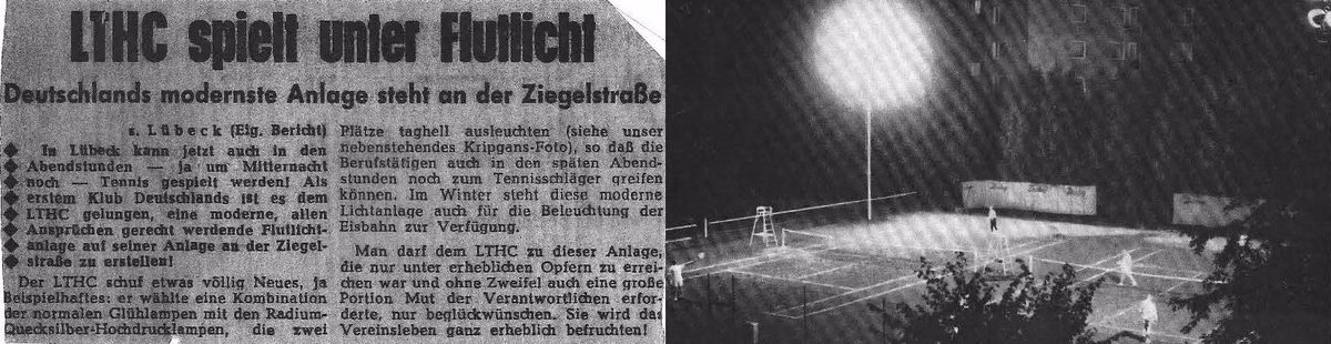 „LTHC spielt unter Flutlicht